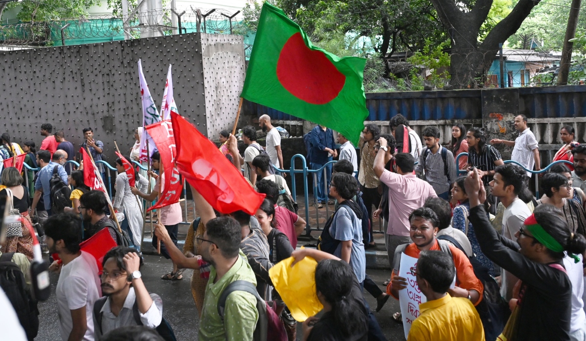 kolkata student protests